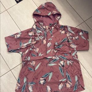Floral Pink Hooded Jacket